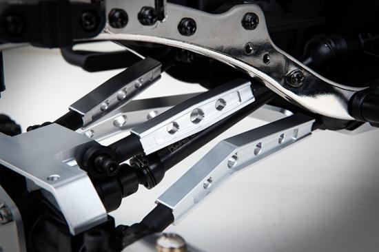GMade Gs01 Machined M3 44mm Upper Link (Silver) (2)
