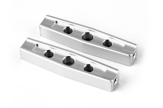 GMade Gs01 Machined M3 44mm Upper Link (Silver) (2)
