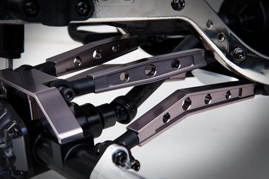 GMade Gs01 Machined M3 54mm Upper Link (Titanium Grey) (2)