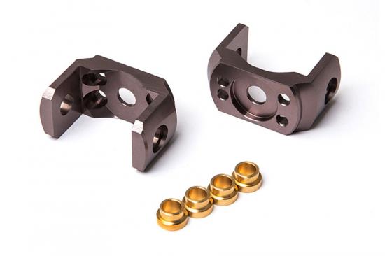 GMade Aluminium C-Hub Carrier (Titanium Grey) Gs01 Axle (2)