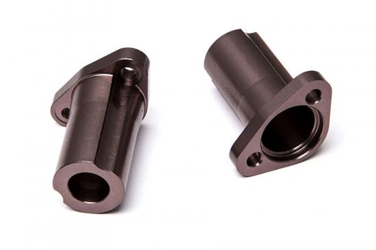 GMade Aluminium Straight Axle Adapter (Ti. Grey) Gs01 Axle