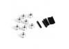 GMade Gs01 Aluminium Extension Rod Spacers (8) ** CLEARANCE **