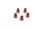 GMade Aluminium Shock End Ball 5.8X7.3mm (Red) (5)