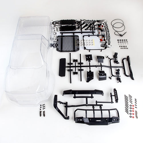 GMade Komodo Clear Body Shell Set
