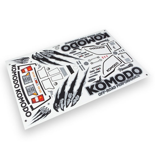 GMade Komodo Decal Sheet