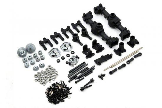 GMade R1 Front And Rear Portal Axle Set