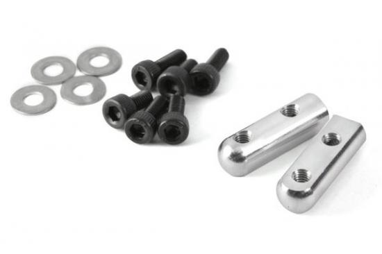 GMade Aluminium Servo Mount Silver (2) — image 2 of 2