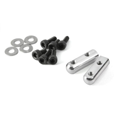 GMade Aluminium Servo Mount Silver (2)