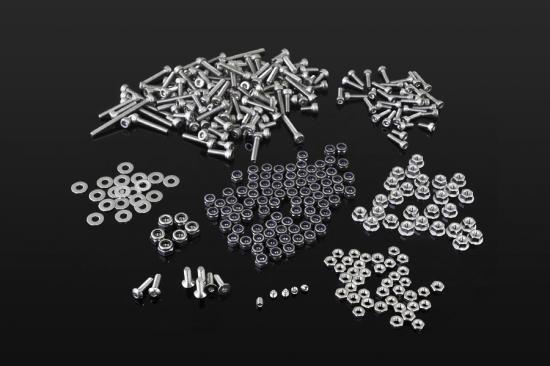 GMade Stainless Steel Hex Bolt S + Nuts For Gs01 Chassis