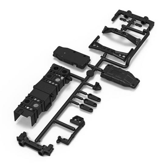 GMade Gs02 Battery Tray + Cross Member Parts Tree