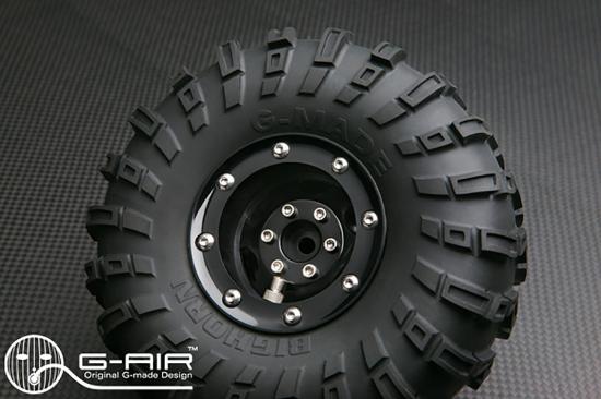 GMade G-Air System Wheel Silver Metal Stoppers (2)