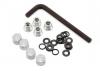 GMade 1.9 Rh03 Wheel Hubs (Silver) (4)