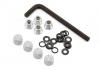 GMade 1.9 Rh04 Wheel Hubs (Silver) (4)
