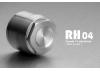 GMade 1.9 Rh04 Wheel Hubs (Silver) (4)