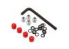 GMade 1.9 Rh05 Wheel Hubs (Red) (4)