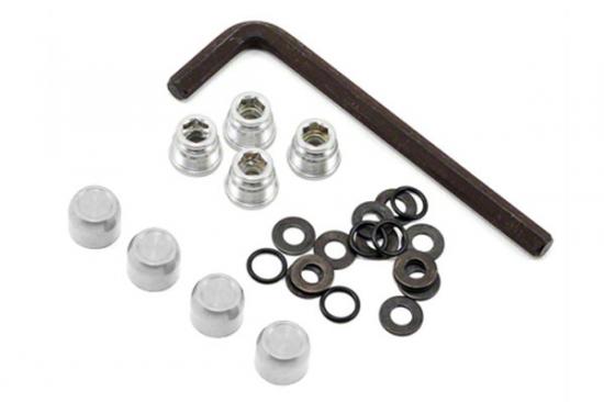 GMade 1.9 Rh05 Wheel Hubs (Silver) (4)