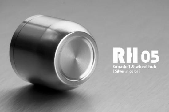 GMade 1.9 Rh05 Wheel Hubs (Silver) (4)
