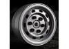 GMade 1.9 SR02 Beadlock Wheels (Semi Gloss Silver) (2)