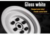 GMade 1.9 SR03 Beadlock Wheels (Gloss White) (2)