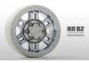 GMade 1.9 Nr02 Beadlock Wheels (Chrome) (2)
