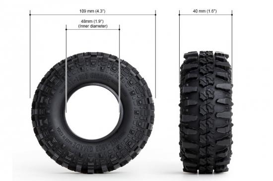 GMade 1.9 MT 1903 Off-Road Tyres (2)