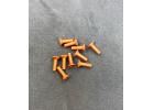 M3 x 10mm Countersunk Head Alloy Screw - Orange (10)