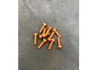 M3 x 12mm Button Head Alloy Screw - Orange (10)
