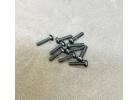 M3 x 12mm Button Head Alloy Screw - Black (10)