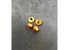 M3 Alloy Servo-Loc Countersunk Washer - Orange (4)