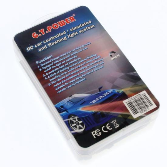 GT Power RC Car Controlled / Simulated / Flashing Light System