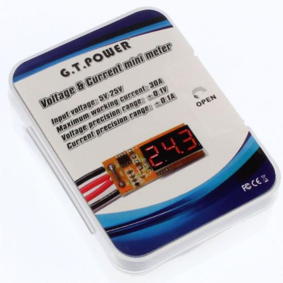 GT Power Voltage and Current Mini Meter