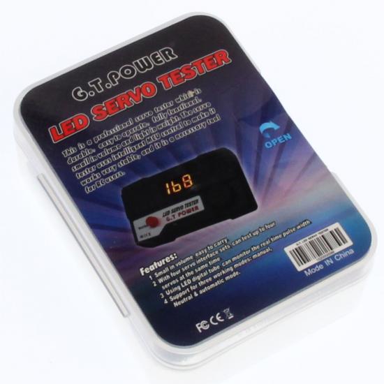 GT Power LED Servo Tester