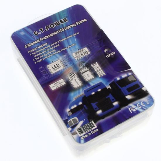 GT Power 4-Channel Professional LED Lighting System