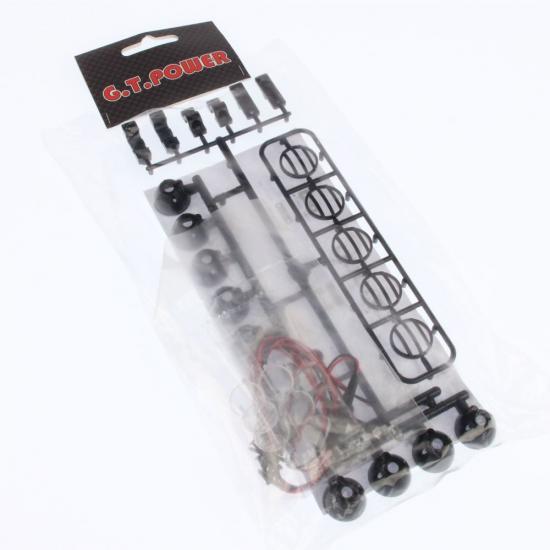 GT Power LED Crawler Light Bar Set (5 Spotlight)