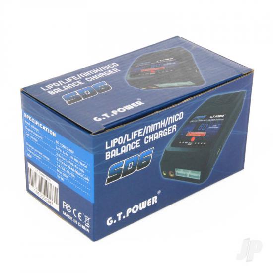GT Power SD6 50W AC 6A Charger (UK)