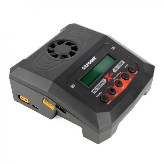 GT Power X2 Mini Charger 50W x2 AC / 100W x2 DC (UK)