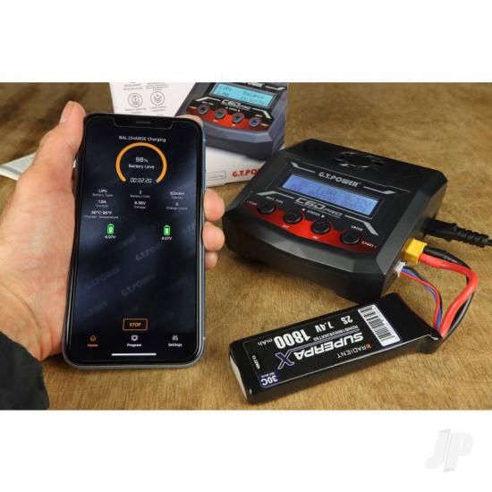 GT Power C6D Pro 100W AC/DC 12A Intelligent Charger / Discharger (UK)
