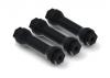 ARAC9695 Arrma CNC Aluminium Wing Posts (Black) (2Pcs)