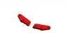 ARAC9371 Arrma Aluminium Steering Plate B (Red) (2Pcs)