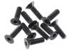 ARAC9811 Arrma Flat Head Hex Machine Screw M3X10mm (10Pcs)