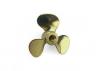 Brass Propeller (Classic) - 3 Blade - 35mm - M4 - LH