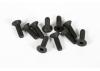 Axial M3x10mm Hex Socket Countersink Screws (Black) (10)