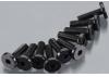 Axial M3x10mm Oversized Flat Hex Socket (Black) (10)