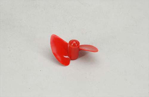 2 Bladed 45mm Waterscrew Red Nylon M5 LH