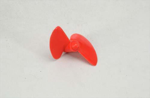 2 Bladed 52mm Waterscrew Red Nylon M5 LH