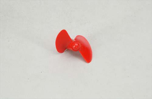 2 Bladed 40mm Waterscrew Red Nylon M4 LH