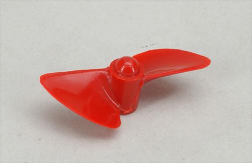 2 Bladed 55mm Waterscrew SR Red Nylon M4 LH