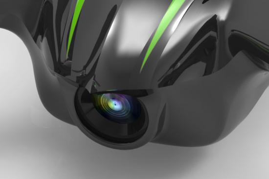 Hubsan X4 Mini Quadcopter LED W/Camera 4Ch 2.4G Lcd Tx Mode1