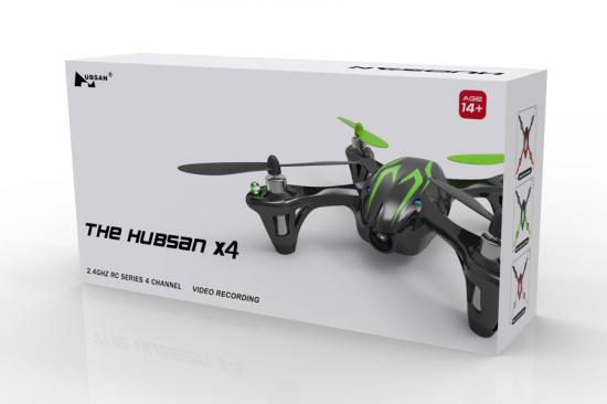 Hubsan X4 Mini Quadcopter LED W/Camera 4Ch 2.4G Lcd Tx Mode1
