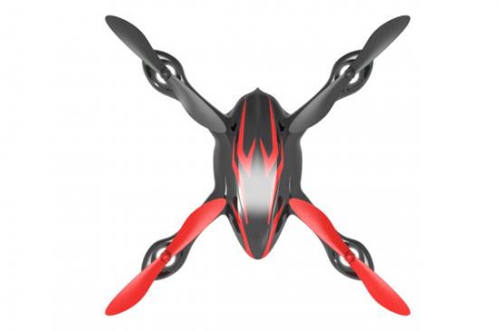 Hubsan X4C/D Mini Quad White Propeller Protection Cover ** CLEARANCE **